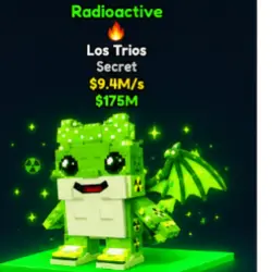 Los Trios Radioactive 9.4 M S (Секретный персонаж) — Roblox, лот №236877