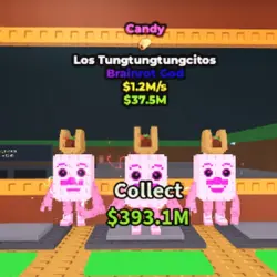 LOS TUNGTUNGCITOS - CANDY (Brainrot God персонаж) — Roblox, лот №236880