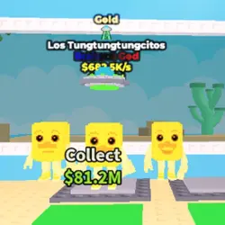 Los Tungtungtungcitos (1 Clean Trait) [Gold] 682.5 K s (Bra… — Roblox, лот №236883