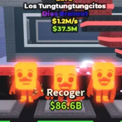 Los Tungtungtungcitos 1,2m s Lava Exclusive Muta (Brainrot … — Roblox, лот №236887