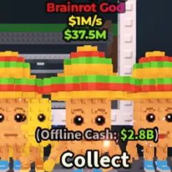 Los Tungtungtungcitos 1M s (Brainrot God персонаж) — Roblox, лот №236890