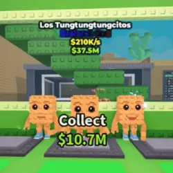 Los Tungtungtungcitos [Normal] 210 K s (Brainrot God персон… — Roblox, лот №236892