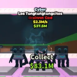 Los Tungtungtungcitos Cyber Very RARE (Brainrot God персона… — Roblox, лот №236894