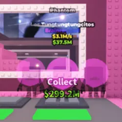 Los Tungtungtungcitos Phantom Very RARE (Brainrot God персо… — Roblox, лот №236898