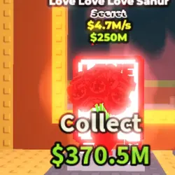 Love Love Love Sahur (Секретный персонаж) — Roblox, лот №236905