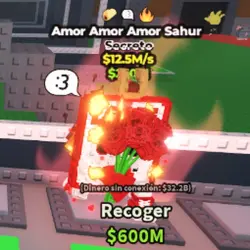 Love Love Love Sahur (12.5M s) (Секретный персонаж) — Roblox, лот №236906