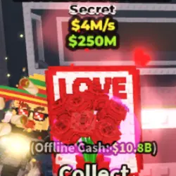 Love Love Love Sahur 4M s (Секретный персонаж) — Roblox, лот №236915