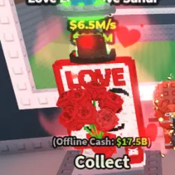Love Love Love Sahur 6.5M s (Секретный персонаж) — Roblox, лот №236918