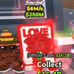 Love Love Love Sahur 6M s (Секретный персонаж) — Roblox, лот №236920