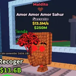 Love Love Love Sahur Cursed Chocolate Trait (Секретный перс… — Roblox, лот №236927