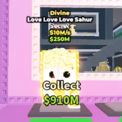 Love Love Love Sahur Divine Very RARE (Секретный персонаж) — Roblox, лот №236919