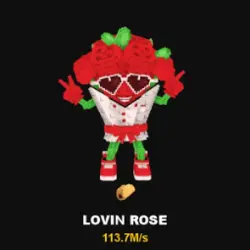 Lovin Rose 113.7M s (Секретный персонаж) — Roblox, лот №236937