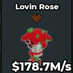 Lovin Rose 178M s Chocolate Trait (Секретный персонаж) — Roblox, лот №236939