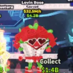 Lovin Rose 32M s ULTRA RARE For Valentine Base (Секретный п… — Roblox, лот №236948
