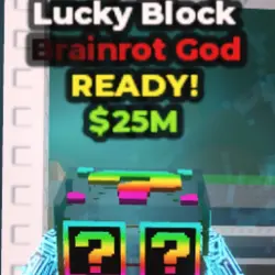 Lucky Block Cyber (Brainrot God персонаж) — Roblox, лот №236995