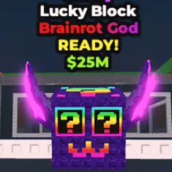 Lucky Block GOD [Galaxy] (Brainrot God персонаж) — Roblox, лот №236999