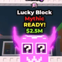 Lucky Block Mythic [Galaxy] (Мифический персонаж) — Roblox, лот №237005