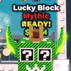 Lucky Block Mythic [Radioactive] (Мифический персонаж) — Roblox, лот №237006