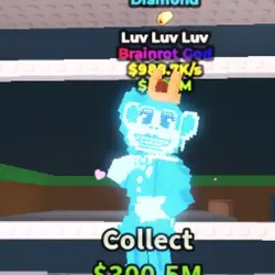 Luv Luv Luv Diamond 988.7k s - God Diamond. [ Valentine's D… — Roblox, лот №237048