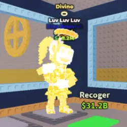 Luv Luv Luv Divine Halo Trait (Brainrot God персонаж) — Roblox, лот №237049