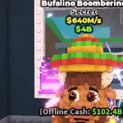 m s bufalino boomberino (Секретный персонаж) — Roblox, лот №237055