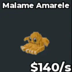 Malame Amarele - 339 (Эпический персонаж) — Roblox, лот №237063