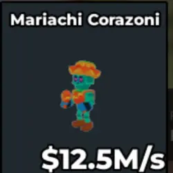 Maria Corazoni 12.5 M s (Секретный персонаж) — Roblox, лот №237075
