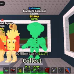 Mariachi Corazoni 125M s Secret Rainbow 154 (Секретный перс… — Roblox, лот №237086
