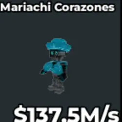 Mariachi Corazoni Cyber 137.5 M s V109 (Секретный персонаж) — Roblox, лот №237108