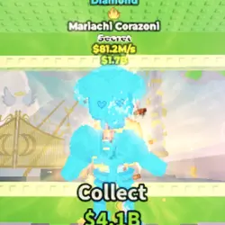 Mariachi Corazoni Diamond 81,2 M s (Секретный персонаж) — Roblox, лот №237110