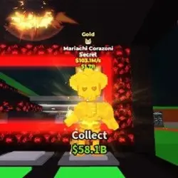 Mariachi Corazoni Gold Meowl 103.1Mill! 1 Trait OG - "Meowl… — Roblox, лот №237120