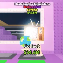 Mastodontico Telepiedone 275 K s (Brainrot God персонаж) — Roblox, лот №237143
