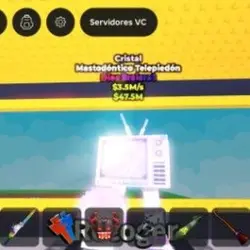 Mastodontico Telepiedone Cristal (Brainrot God персонаж) — Roblox, лот №237146