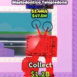 Mastodontico Telepiedone Cursed Very RARE (Brainrot God пер… — Roblox, лот №237149