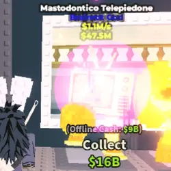 Mastodontico Telepiedone GOLD (Brainrot God персонаж) — Roblox, лот №237152