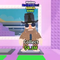 Matteo (RITUAL) (Brainrot God персонаж) — Roblox, лот №237159