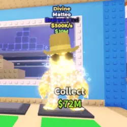 Matteo [Divine] 500 K s (Brainrot God персонаж) — Roblox, лот №237165