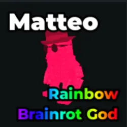 Matteo Rainbow For Index Rainbow #CBA1 (Brainrot God персон… — Roblox, лот №237196