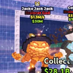 Meowl Jacko Jack Jack Very Rare (Brainrot God персонаж) — Roblox, лот №237201