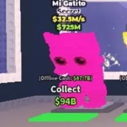 Mi Gatito 32.50 M S Rainbow (Секретный персонаж) — Roblox, лот №237219