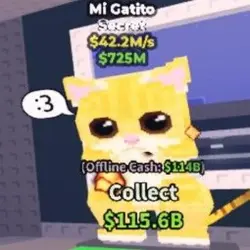 Mi Gatito B25 (Секретный персонаж) — Roblox, лот №237227