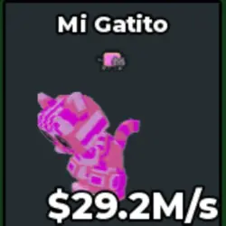 Mi Gatito Candy 29,.2M s (Секретный персонаж) — Roblox, лот №237229