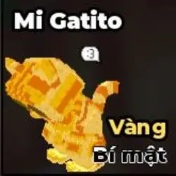 Mi Gatito Gold $18.6M S (Секретный персонаж) — Roblox, лот №237232