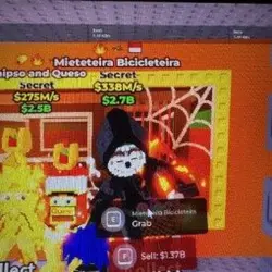 Mieteteira Bicicleteira 338m s (Секретный персонаж) — Roblox, лот №237262