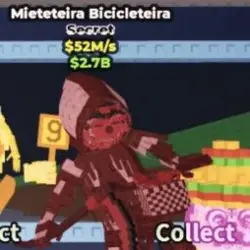 Mieteteira Bicicleteira 52M s BLOODROT (Секретный персонаж) — Roblox, лот №237270