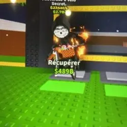 Mietteuse à vélo feu requin (Секретный персонаж) — Roblox, лот №237316