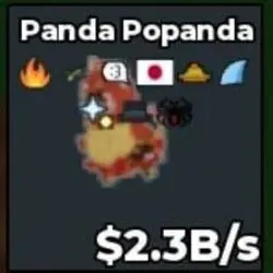 ML38# Panda Popanda 2,2B s - Good Traits and Clean up (Секр… — Roblox, лот №237302