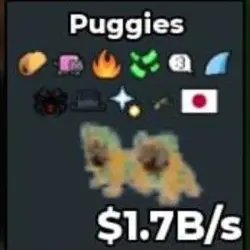ML41# Los Puggies 1,7B s - With 1 Trait Country (Секретный … — Roblox, лот №237303