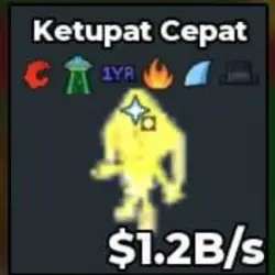 ML49# Divine Ketupat Kepat 1,2B s - With Trait Rare 1 Year … — Roblox, лот №237306