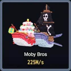 Moby Bros 225M s (Секретный персонаж) — Roblox, лот №237312